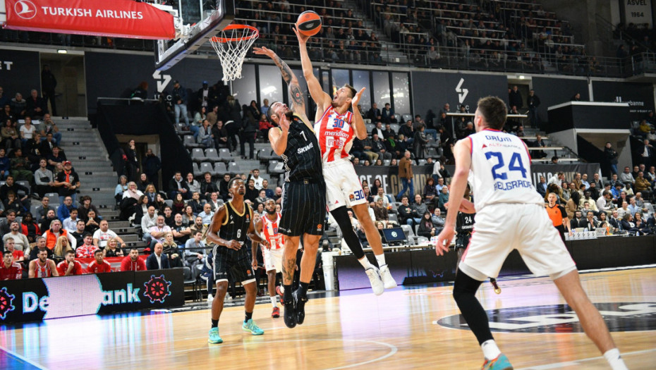 Poraz Crvene zvezde nakon neizvjesne završnice: Maledon vodio Asvel do pobjede