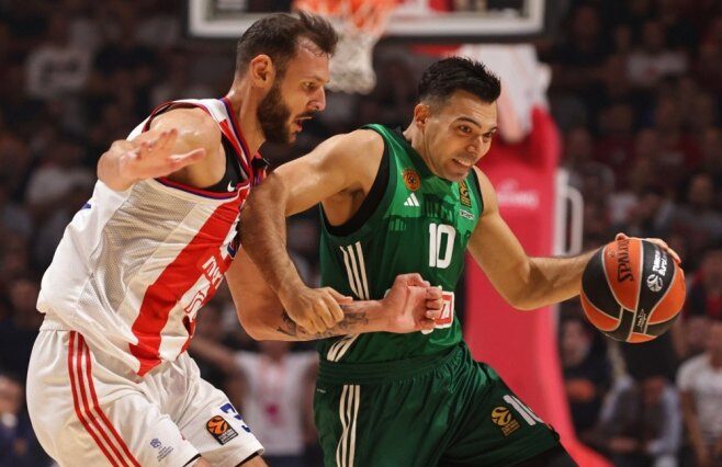 Crvena zvezda izgubila od Panatinaikosa u sedmom kolu Evrolige