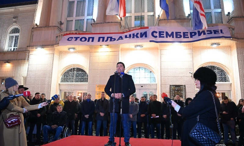 Održan protest u Bijeljini! Petrović: Tu smo da ukažemo na nepravdu i otimačinu