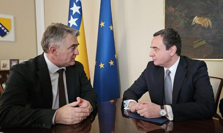 Osvrnuo se na kritike: Komšić se sastao sa Kurtijem, pa opleo po Dodiku