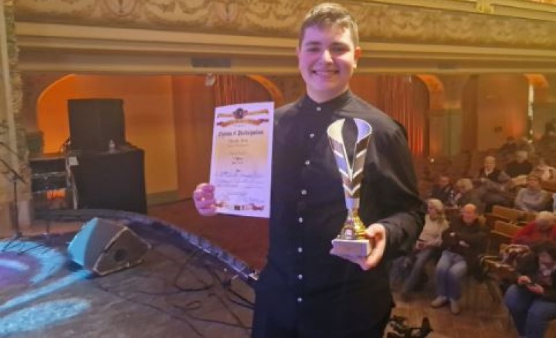 Jedno veliko bravo za Đorđa Perića: Mladi harmonikaš iz Bijeljine najbolji na svijetu