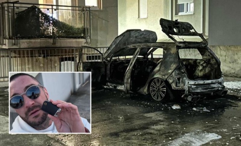 Nakon što mu je zapaljen auto Jodžir se ne odvaja od djece: Neće tata dati da vam dlaka sa glave fali