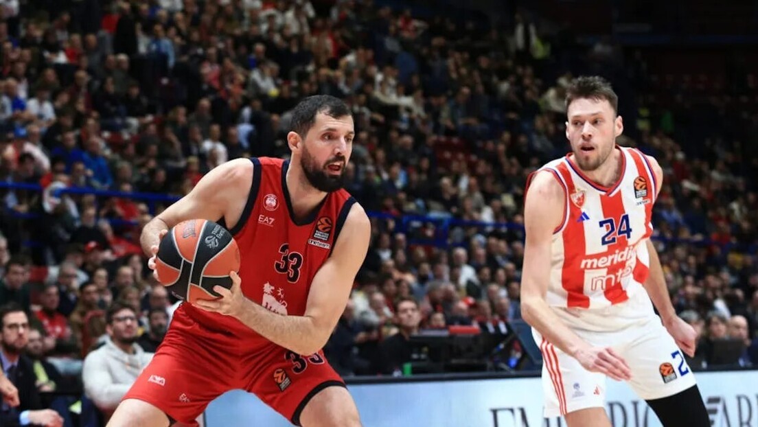 Zvezda deklasirana u Milanu
