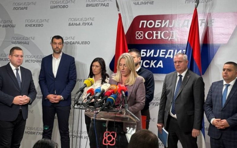 Cvijanovićeva nakon sjednice Predsjedništva SNSD-a: Premašili smo očekivanja na izborima