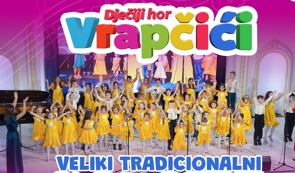 Tradicionalni koncert „Vrapčića“ 11. decembra