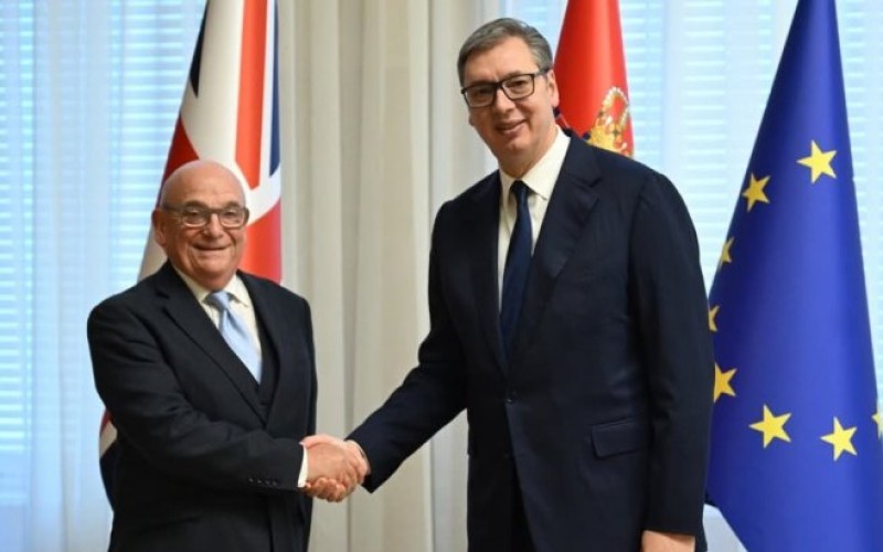 Vučić sa Pičom: Velika Britanija da osudi kršenja ljudskih prava Srba na KiM