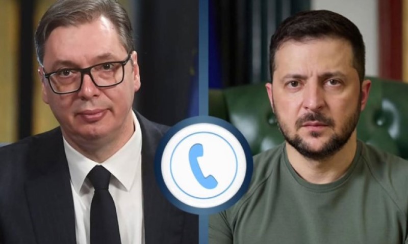 O evropskom putu Srbije i Ukrajine: Vučić razgovarao telefonom sa Zelenskim