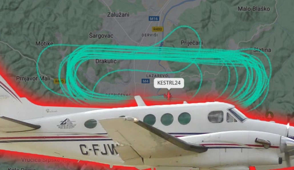 Ko stoji iza izviđačkog leta aviona koji je 8. januara kružio iznad Banjaluke