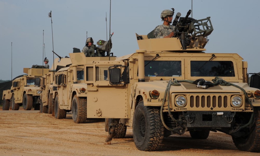 Lopovi udarili na vojsku: Iz američkog vojnog centra ukradena tri hamera