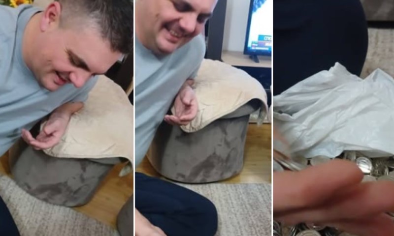 Godinama skuplja “siću”: Banjalučanin dobio 5,4 kg tešku ratu za registraciju FOTO