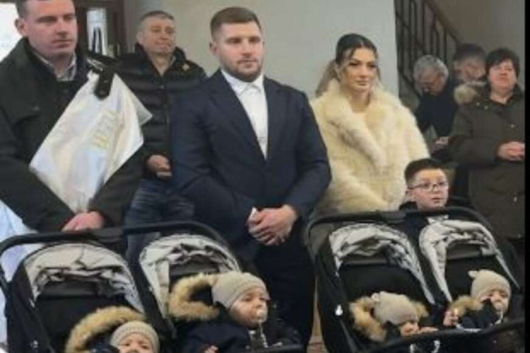 Banjalučke četvorke proslavile prvi rođendan i krštenje: I Dodik poslao poklon mališanima