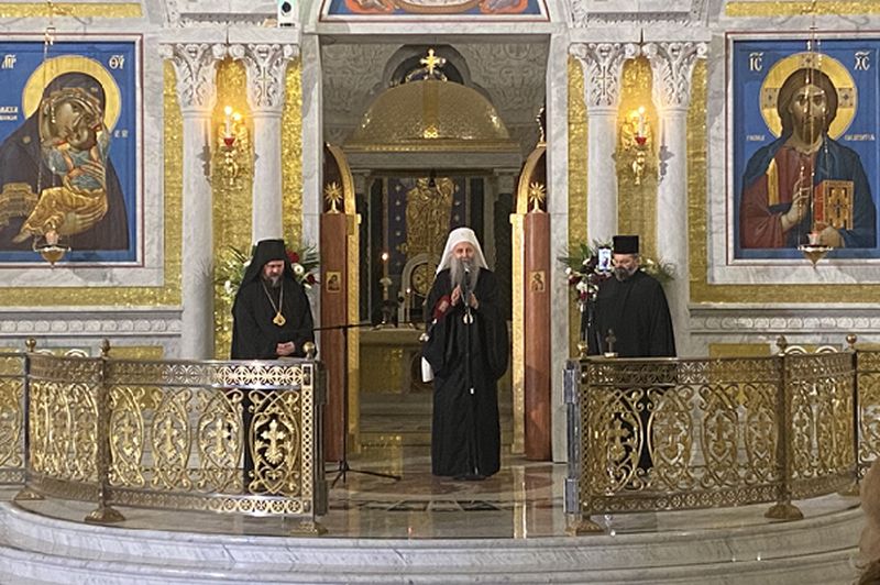 Patrijarh Porfirije pozvao vjernike da se ugledaju na Svetog Savu