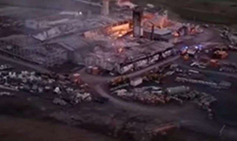 Ugrožen posao za 70 radnika: Vatrena stihija “progutala” firmu u BiH, šteta ogromna VIDEO