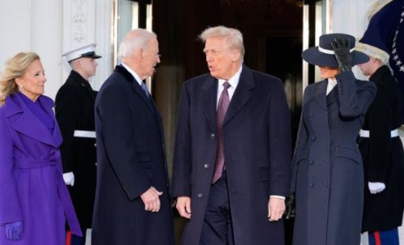 Sastanak bračnih parova: Džozef i Džil dočekali Donalda i Melaniju ispred Bijele kuće