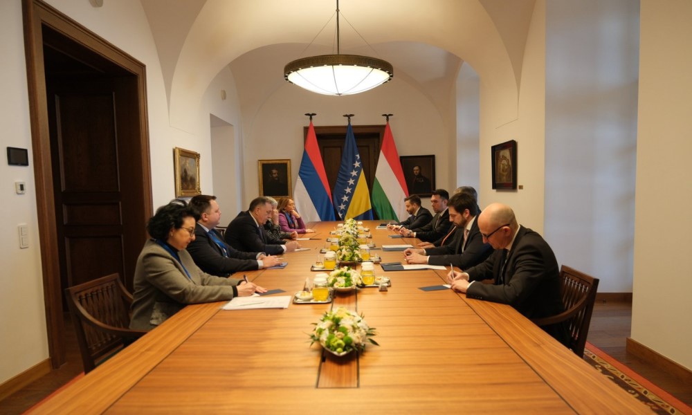 Predsjednik Srpske u Mađarskoj: Počeo sastanak Dodika sa Orbanom