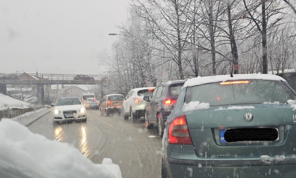 Gužve u saobraćaju: Sudar u banjalučkom naselju