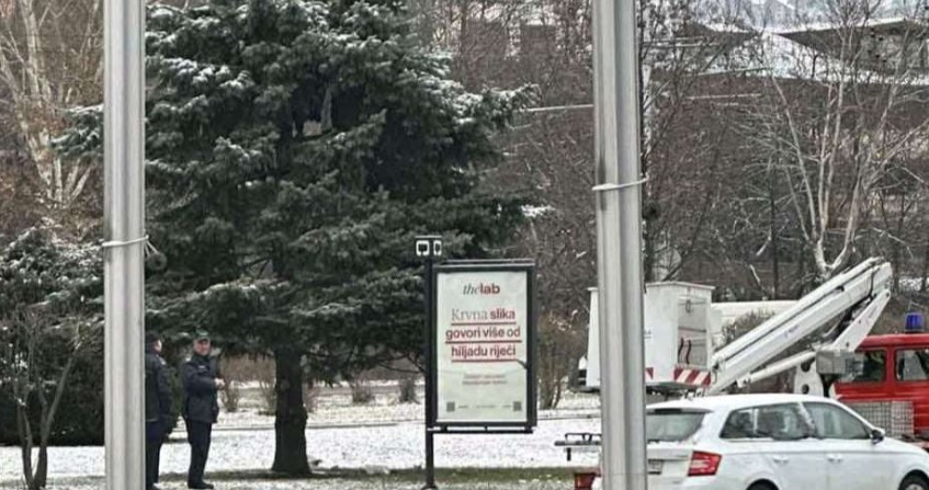 Vatrogasci i policija reagovali: Migrant u Sarajevu se “naselio” na drvo