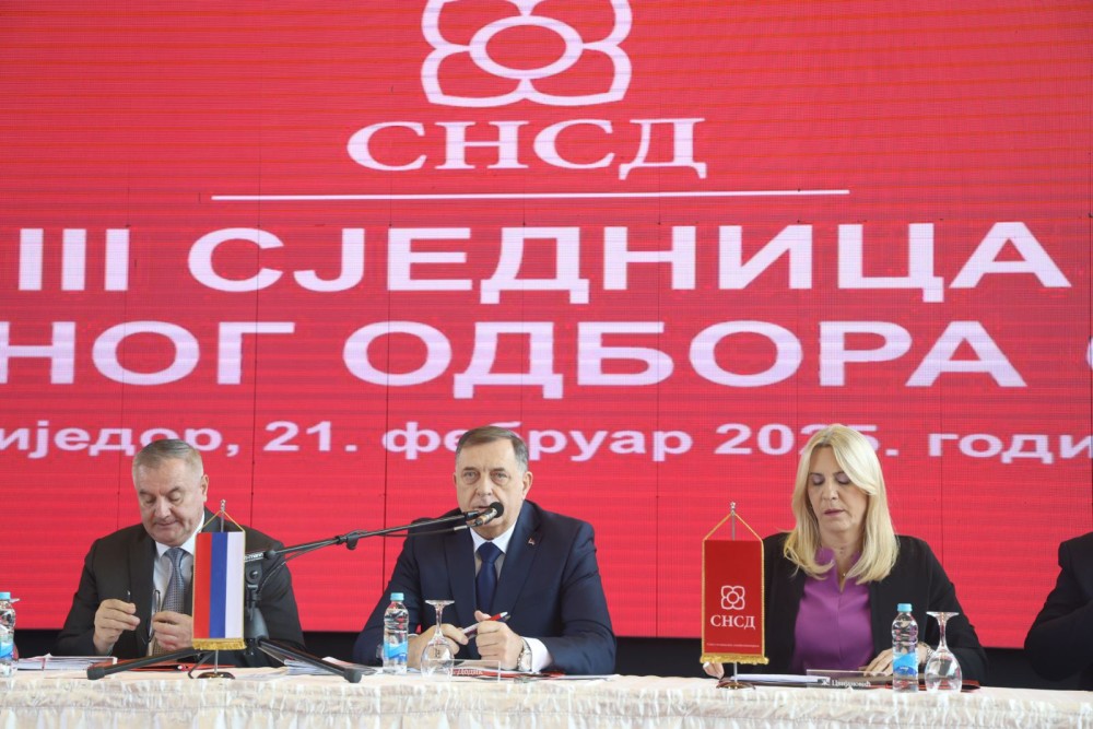 Dodik na sjednici Glavnog odbora SNSD-a: Potrebna mobilizacija za naredne izbore