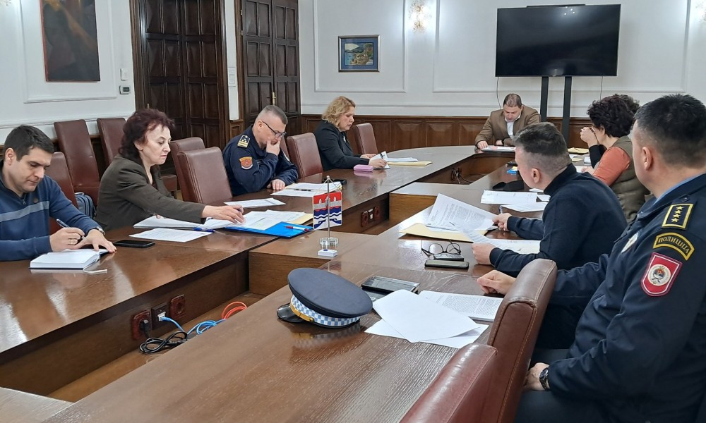 Gradski štab za vanredne situacije održao redovnu sjednicu: Usvojeni programi rada