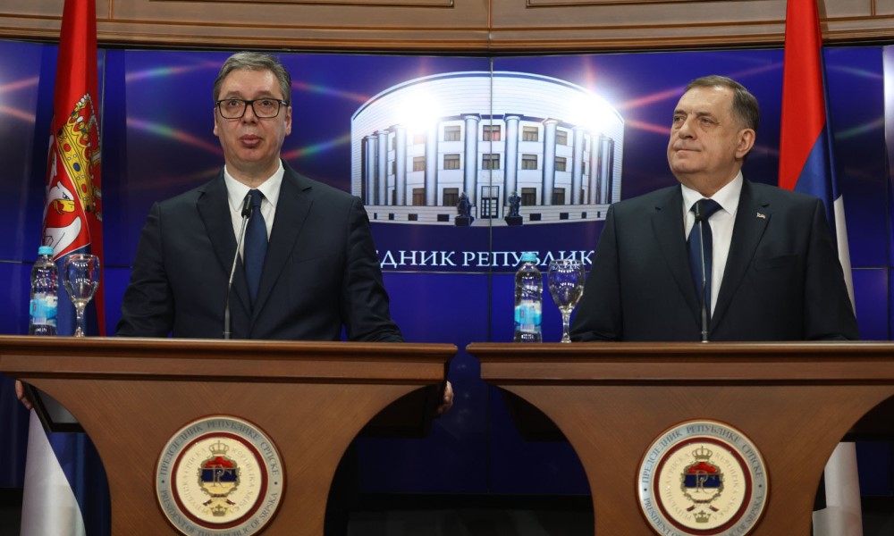 Dodik i Vučić nakon sastanka: Srbija i Srpska će sarađivati u svim oblastima, od ekonomije do zajedničkog sjećanja