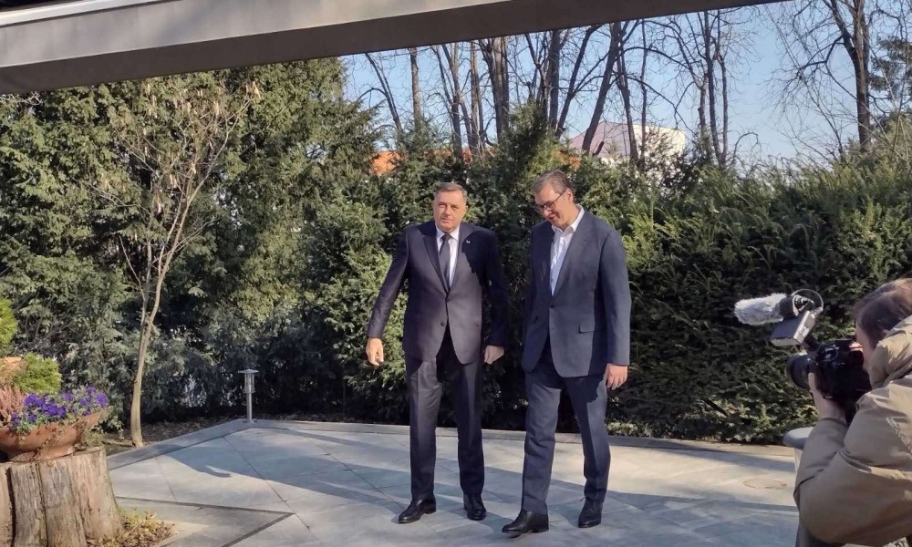 Dodik nakon sastanka s Vučićem: Važno da Srpska i Srbija imaju jedinstven stav o ključnim pitanjima