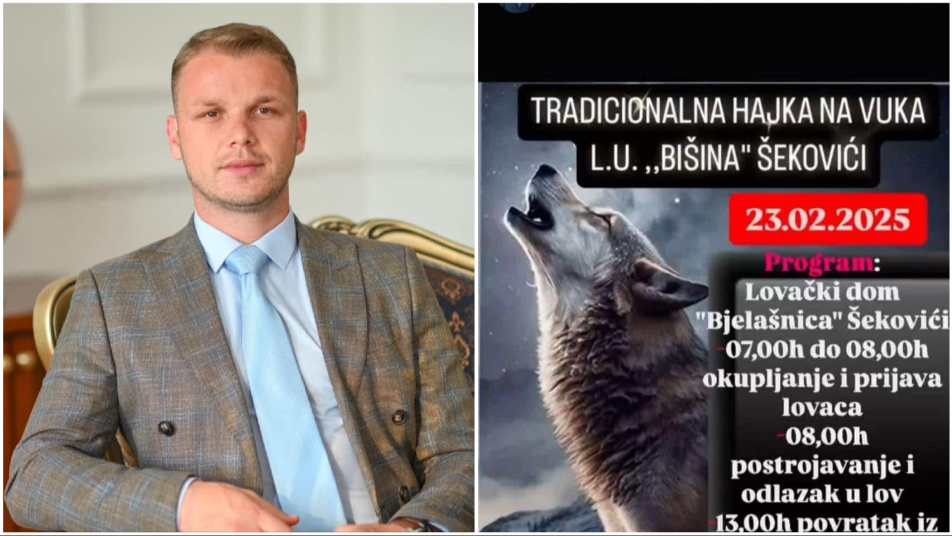 Stanivuković najavio učešće u lovu bez dozvole, lovci negoduju: “Pokušava da se nametne tamo gdje mu nije mjesto” FOTO