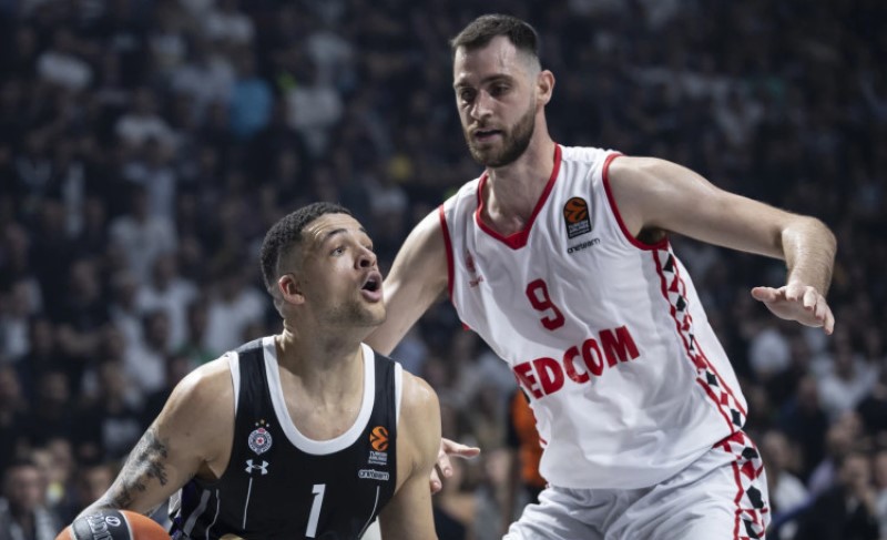 Meč 26. kola Evrolige: Košarkaši Partizana pobijedili su u gostima Monako