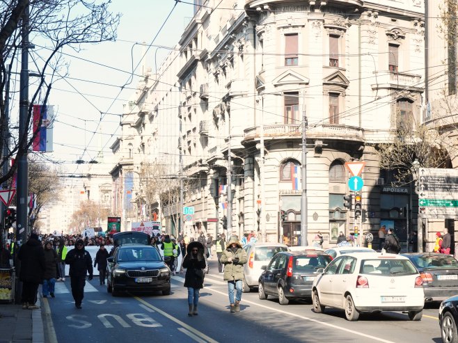 Studentska blokada u Kragujevcu: Petnaest sati na ulici za petnaest žrtava