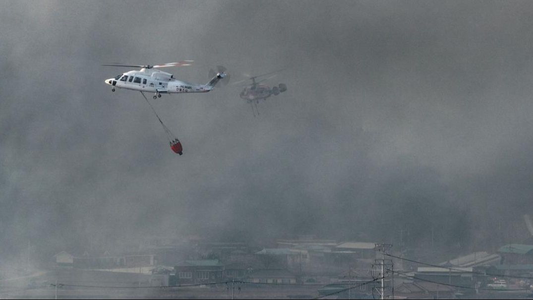 Veliki požari u Južnoj Koreji: Ima mrtvih, proglašena nacionalna katastrofa