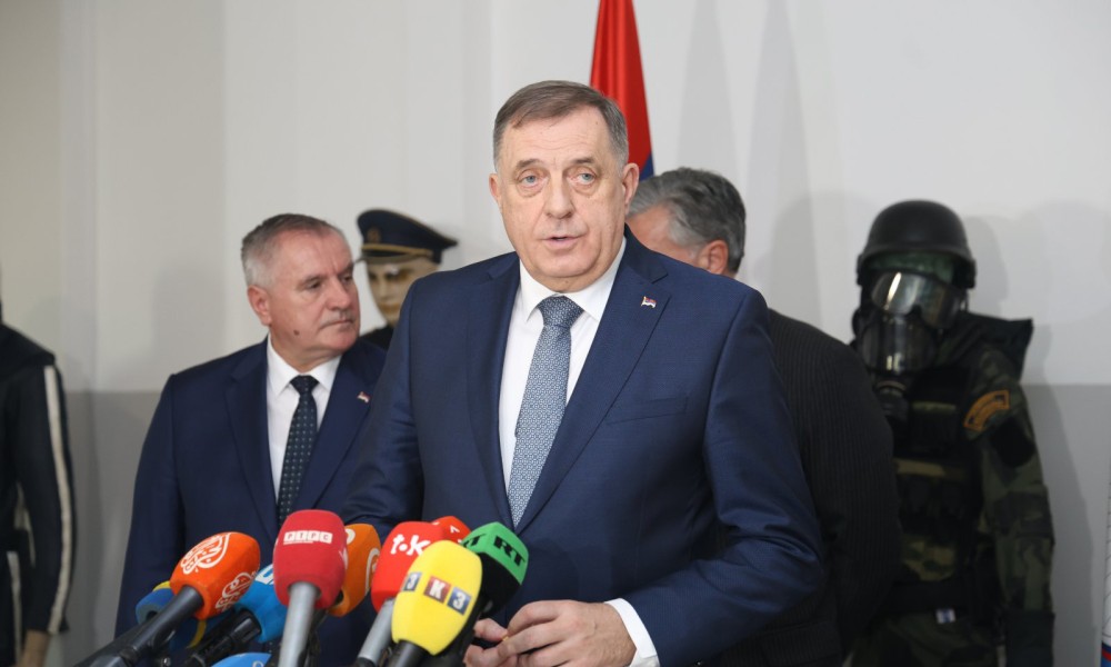 Dodik ponosan na rad MUP-a: Situacija u Srpskoj stabilna