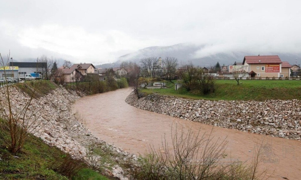 RHMZ izdao upozorenje: Pogledajte stanje vodostaja u Banjaluci