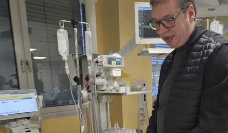 Poslanica na reanimaciji! Vučić posjetio Jasminu Obradović: Vjerujem u njenu snagu FOTO