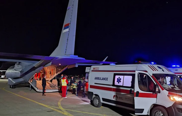 Humanost na krilima: Avioni iz 10 zemalja prevoze povrijeđene iz Severne Makedonije