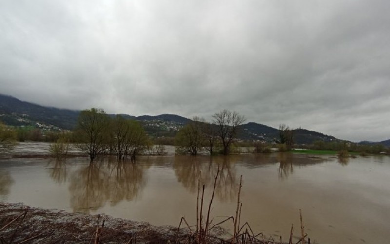Ispod kote odbrane od poplava: Evo koliki je vodostaj rijeke Bosne kod Doboja