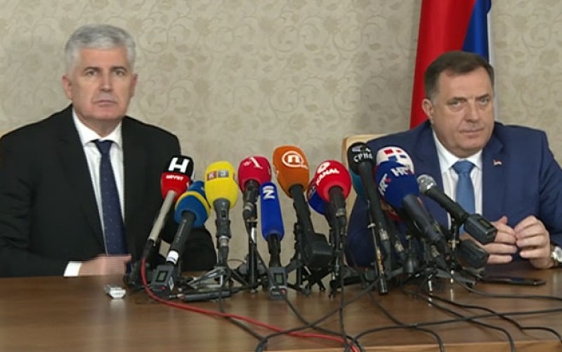 Dodik o Čovićevom potezu: Pogrešan izbor da se opredjele za opoziciju