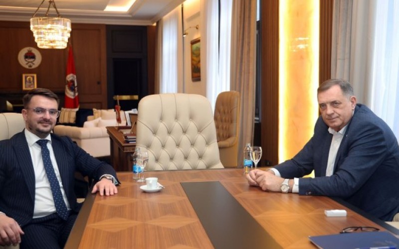 Dodik sa Pranjićem: Spremnost da se pojačaju napori na stabilizaciji prilika