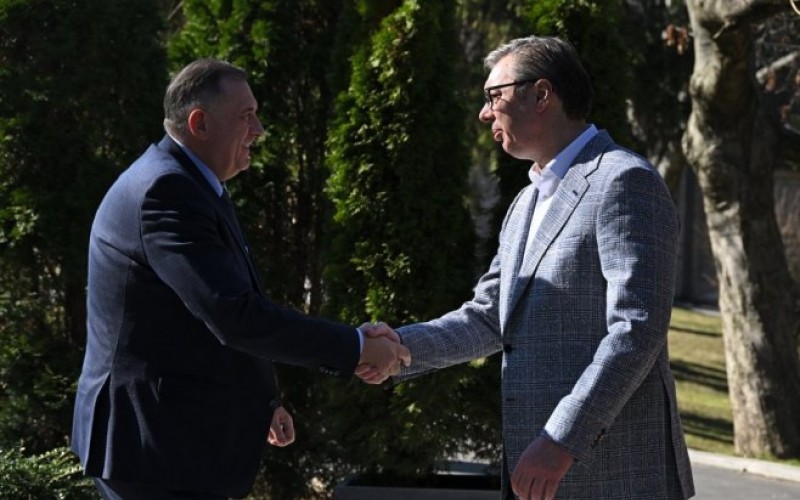 Dodik poslije sastanka sa Vučićem: Nemam problem s dejtonskom BiH, ali Bošnjaci žele da Srpska nestane