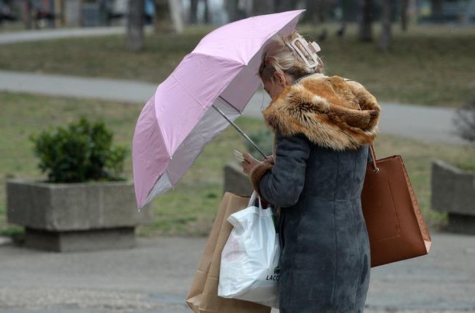 Obilnije padavine na jugu: Nestabilno sa kišom, pljuskovima i grmljavinom