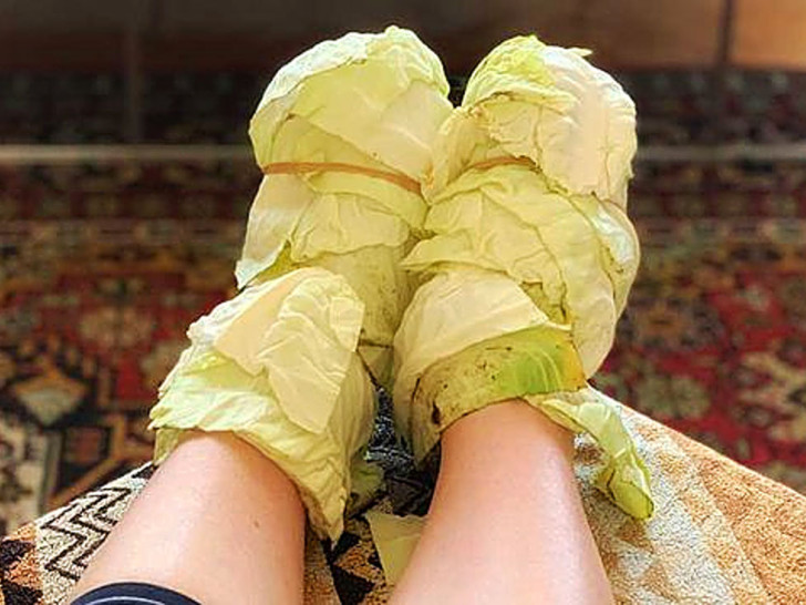 Stavila list kupusa na stopala: Kao rukom riješila problem koji muči mnoge Srbe
