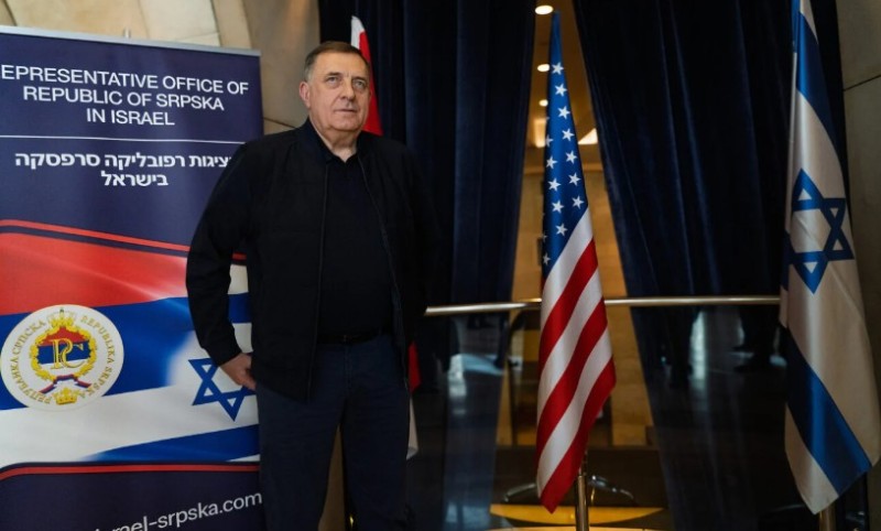 Dodik za Јevrejsku novinsku agenciju: Srpska razumije borbu Izraela jer je i sama vodi FOTO