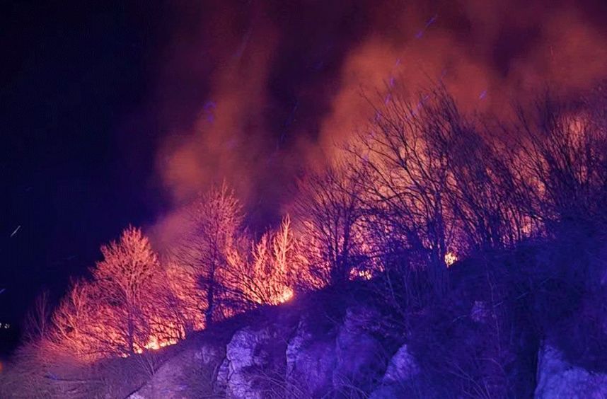 Vatrogasci imali pune ruke posla: Gorjelo nisko rastinje u dva banjalučka naselja
