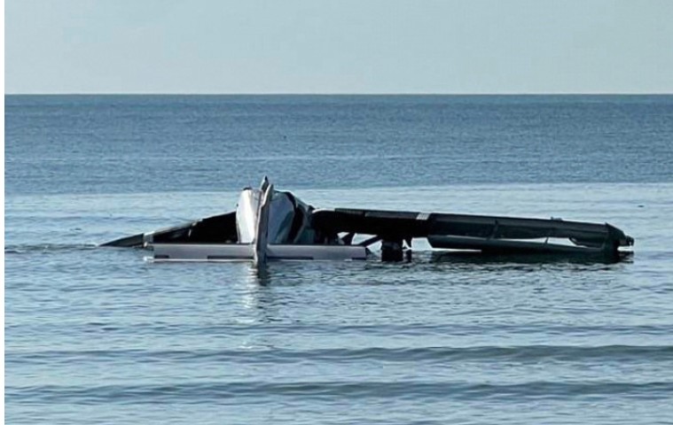 Tragedija tokom probnog leta: Avion se srušio u more, šest osoba izgubilo život