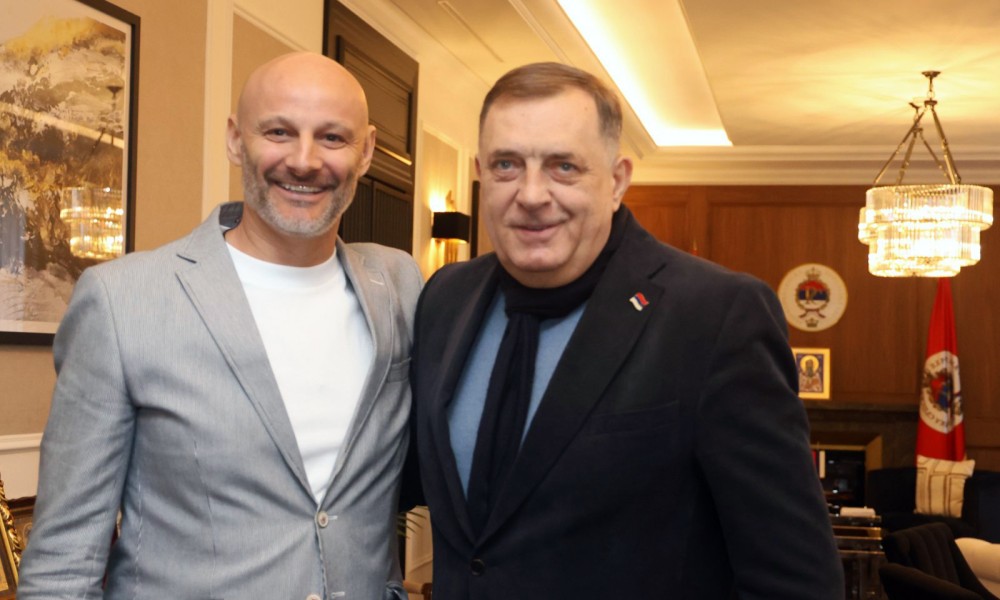 Dodik razgovarao sa Šarićem: Imao sam čast da se sretnem sa rukometnom legendom