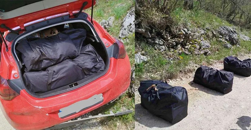 Drogu krili u gepeku: Policija zaplijenila skoro 100 kilograma marihuane!