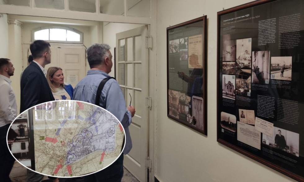 Mapirani svi događaji: Kroz ovu izložbu doživjećete Banjaluku u Drugom svjetskom ratu FOTO