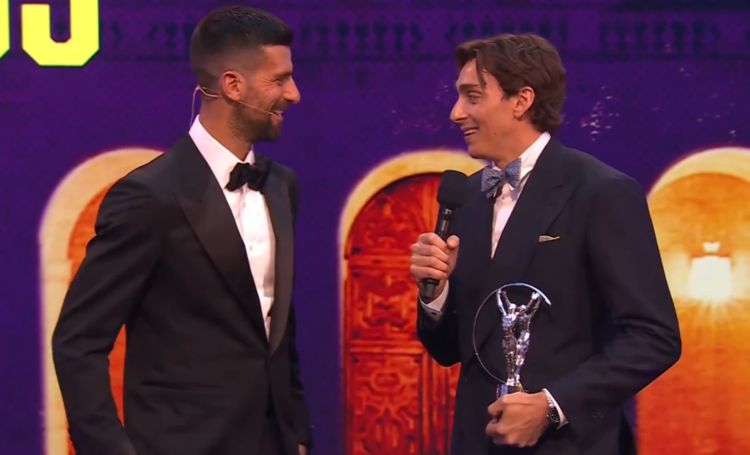 Đoković dobio nasljednika: Duplantis je najbolji sportista svijeta, a nagradu mu je uručio upravo Novak VIDEO