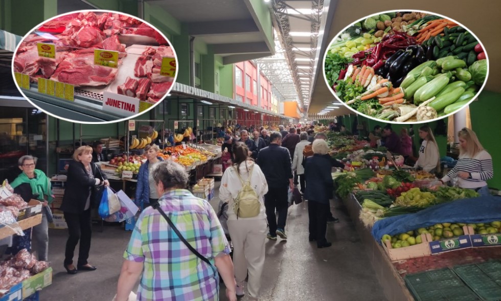 Ni tikvice nisu što su bile! Spremite podeblje novčanike: Ovo su cijene na Tržnici uoči Vaskrsa FOTO