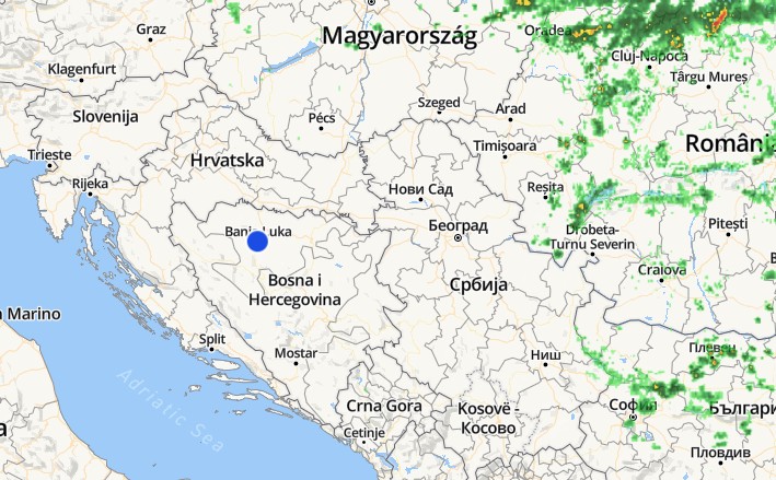 Stiže ubrzo: Pratite uživo kako se nevrijeme približava BiH
