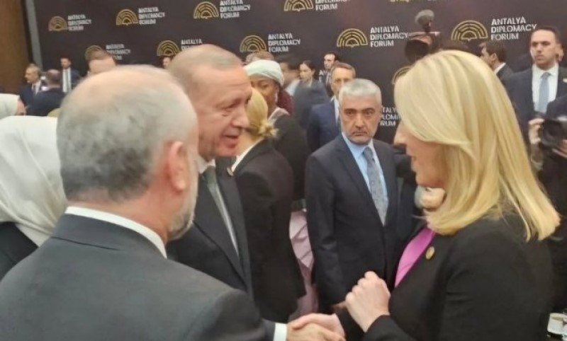 Cvijanović sa Erdoganom na marginama foruma u Antaliji: Spreman da sasluša sve strane u BiH