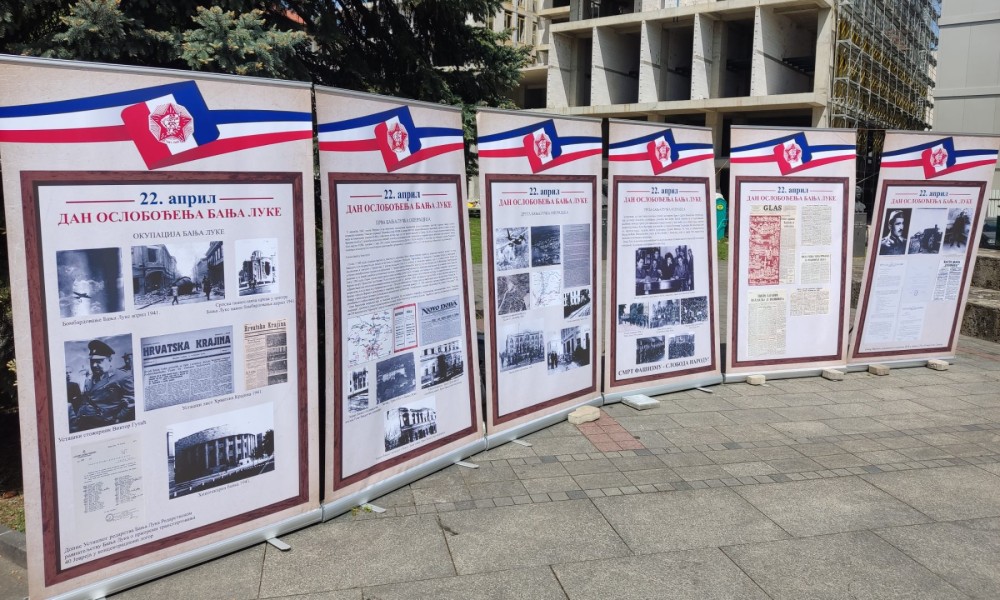 “Smrt fašizmu” se orilo u centru Banjaluke: Obilježena 80. godišnjica oslobođenja Grada FOTO/VIDEO